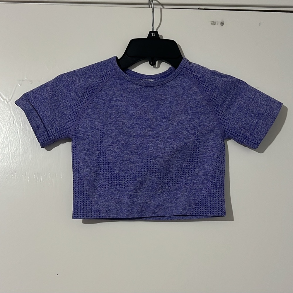 Purple Kids' Short Sleeve Top